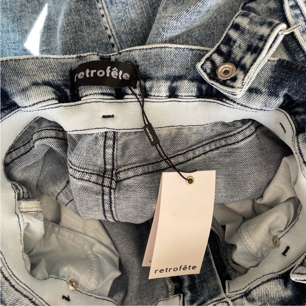 Retrofete Talula Denim Skirt - Picture 10 of 12